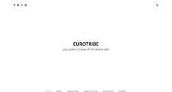 Desktop Screenshot of eurotribe.com